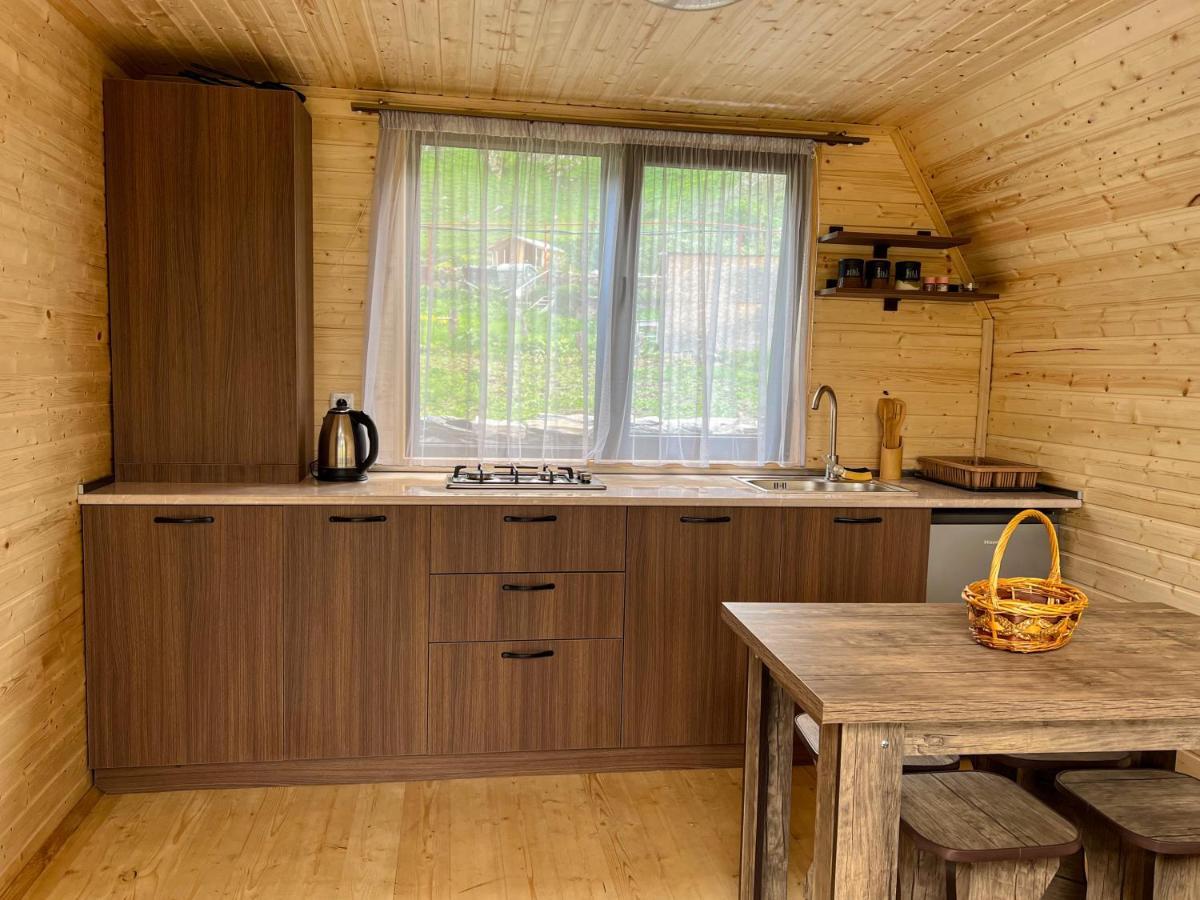 Pine Chalet Kazbegi מראה חיצוני תמונה