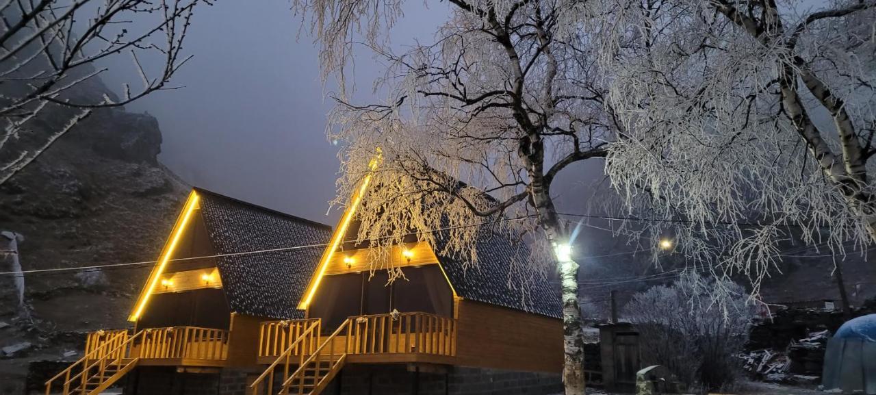 Pine Chalet Kazbegi מראה חיצוני תמונה